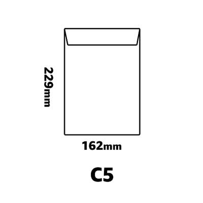 Enveloppen Tyvek ft 162 x 229 mm, doos van 100 stuks