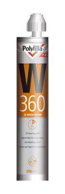 Polyfilla Pro W360 2K Houtreparatiepasta - 250 ml