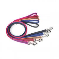 Lange lijn hond - Antislip - 14mm x 10m - Met Handvat - Neon - thumbnail