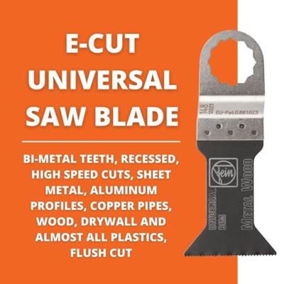 Fein SuperCut zaagblad - E-Cut Universal - 44 x 60 mm [5x] - 63502148029