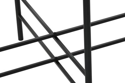 Hoofdtafel Home ESPRIT Bruin Zwart Natuurlijk Kristal Sparrenhout 61 x 50 x 53 cm