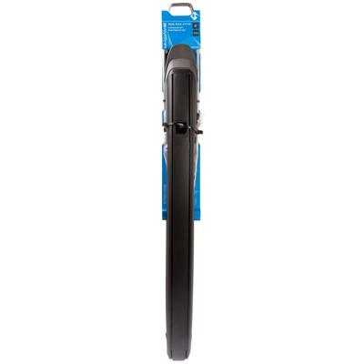 Messingschlager M-wave mud max ii f+r spatbord set 28" kunststof zwart 45 mm.