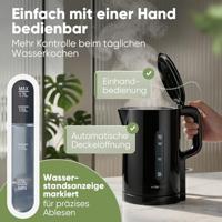 Clatronic WK 3835 waterkoker 1,7 l 2200 W Zwart - thumbnail