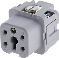 Amphenol C146 10B004 002 4-1 Businzetstuk Heavy mate C146 Totaal aantal polen 4 + PE 1 stuk(s) - thumbnail