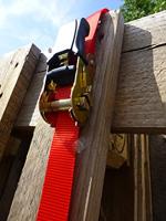 HP Autozubehör 12104 Spanband (tweedelig) Trekkracht (lc) vastbinden (enkel/direct): 250 daN (l x b x h) 300 cm x 9 mm x 4.5 cm Ratelinrichting EN 12195-2 - thumbnail