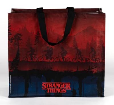 Stranger Things Tote Bag Upsidedown