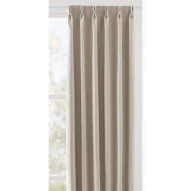 Gordijnstof Daan semi verduisterend - off-white - Leen Bakker