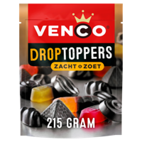 Venco Dropstoppers zacht & zoet 215 Gram - thumbnail