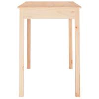 Eettafel 110x55x75 cm massief grenenhout - thumbnail