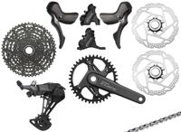 Shimano cues u6030 1x11-speed gravel group disc 160/160mm - thumbnail