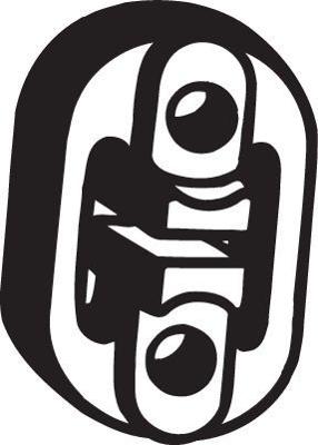 Rubberstrip, uitlaatsysteem 255544