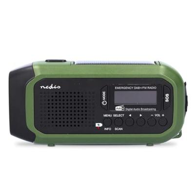 Noodradio nedis dab+ fm zonnepaneel