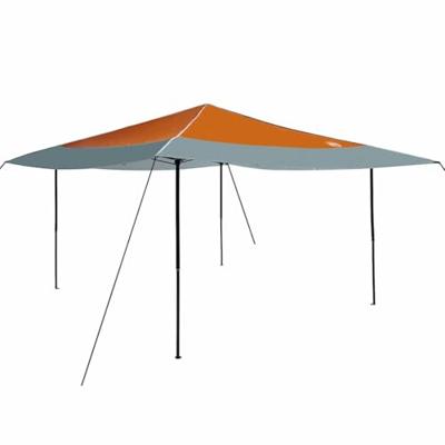 VidaXL Luifeltent oranje 395 x 395 x 251 cm stof VidaXL Luifeltent oranje 395 x 395 x 251 cm stof