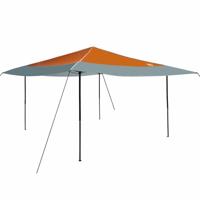 VidaXL Luifeltent oranje 395 x 395 x 251 cm stof - thumbnail