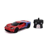 JADA - Marvel Spiderman RC 1/16 Ford GT - Leeftijd 6+ - thumbnail
