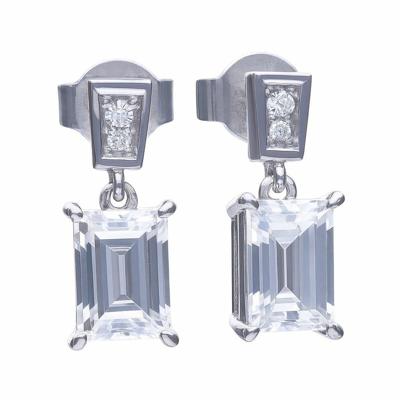 Oorbellen Dames Diamonfire 6220601082 3 cm Oorbellen Dames Diamonfire 6220601082 3 cm
