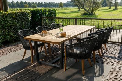 Exotan Murano tafel 240 x 100 cm