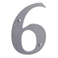 HDD Pro Huisnummer 6 Retro IJzer - thumbnail