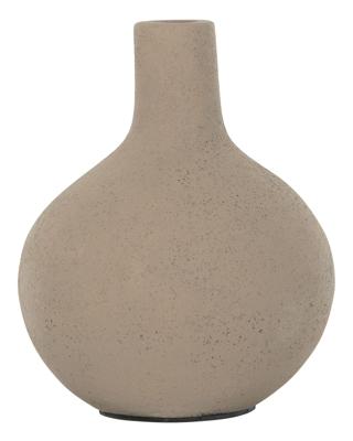 MUST Living Vaas 'Risto' Terracotta, 22cm, kleur Naturel
