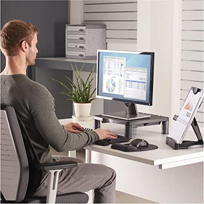 Fellowes beeldschermhouder in de hoogte verstelbaar min. 50 tot 100 mm, zonder basis Fellowes beeldschermhouder in de hoogte verstelbaar min. 50 tot 100 mm, zonder basis