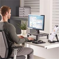 Fellowes beeldschermhouder in de hoogte verstelbaar min. 50 tot 100 mm, zonder basis - thumbnail