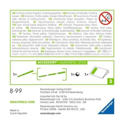 Ravensburger 27478 Gravitrax Accessory Magnetic Stick - thumbnail