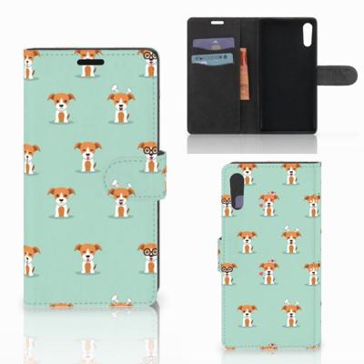 Sony Xperia XZ | Sony Xperia XZs | Telefoonhoesje | Met pasjeshouder | Pups Sony Xperia XZ | Sony Xperia XZs | Telefoonhoesje | Met pasjeshouder | Pups