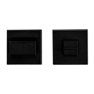 Hdd Pro WC Garnituur Square 48 Mm Zwart