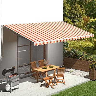 Vervangingsdoek voor luifel 6x3 m geel en oranje