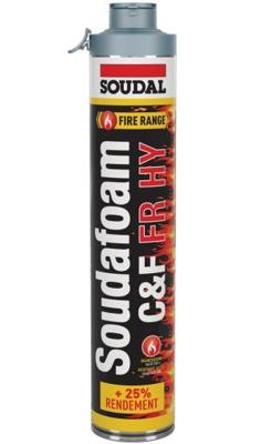Soudal Soudafoam FR Hy Glick & Fix | Rood | 750 ml - 146751 Soudal Soudafoam FR Hy Glick & Fix | Rood | 750 ml - 146751