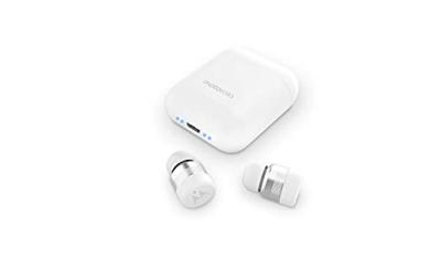 Motorola Verve Buds 110 (TWS) True Wireless Compact Water-Resistant Earbuds with Mic