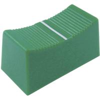 Cliff CP3270 CP3270 Faderknop Groen (l x b x h) 23 x 11 x 11 mm 1 stuk(s) - thumbnail