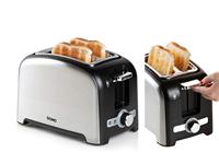 Domo Broodrooster B-Smart, voor 4 sneden brood, zwart - thumbnail