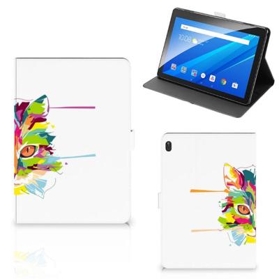 Lenovo Tab E10 Hippe Tablet Hoes Cat Color Lenovo Tab E10 Hippe Tablet Hoes Cat Color
