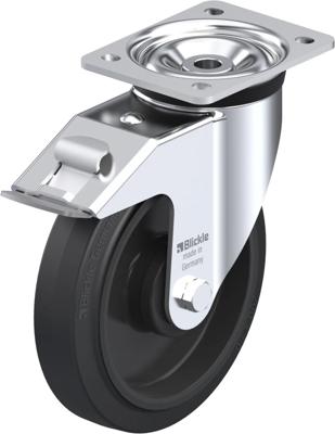 Blickle LK-POEV 200KA-FI Zwenkwiel met rem Wieldiameter: 200 mm Draagvermogen (max.): 500 kg 1 stuk(s)