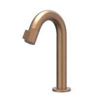 IVY Tribe Fonteinkraan Gebogen - Opbouw - Laag - Geborsteld Mat Koper PVD - thumbnail