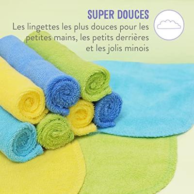 Herbruikbare babydoekjes (x10) BAMBINO MIO wolk