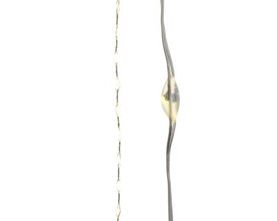 Micro LED strengverlichting buiten 600 cm 378L zilver/warm wit Kerst KSD - Ksd