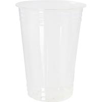 Duni PLA-Bioplastic Bekers 39 cl 10 Stuks Transparant - thumbnail