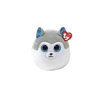 TY Squish A Boo Knuffelkussen Husky Slush 8 cm - thumbnail