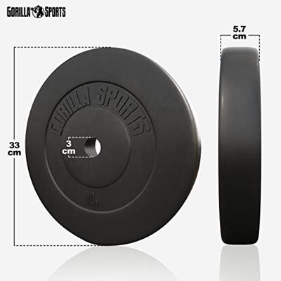 Halterschijf 10 kg Kunststof - 30/31 mm Halterschijf 10 kg Kunststof - 30/31 mm