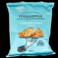 Food2Smile Popped chips paprika 25 Gram - thumbnail