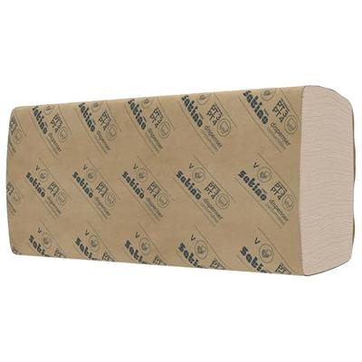 Handdoek Satino PT3 PureSoft v-vouw 2-laags 240x230mm 20x200 vel naturel 277540