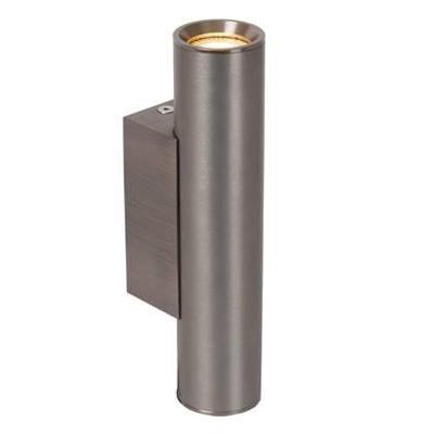 Lucide DUPLA - Wandspot / Wandlamp - 2xGU10 (MR11) - Grijs ijzer