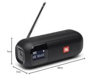 JBL Tuner 2 Draagbare DAB/DAB+/FM Radio met Bluetooth Zwart - thumbnail