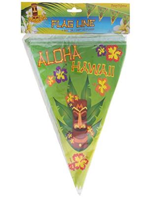Vlaggenlijn Hawaii Tiki (5m)