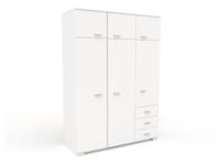 Kast INFINITY II 6 deuren en 3 lades wit - thumbnail