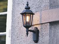 Wandlamp Pallas opwaarts 48cm - Matzwart - thumbnail