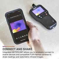 FLIR MR277 Materiaalvochtmeter Geïntegreerde warmtebeeldcamera, Temperatuurmeting, Contactloze IR-meting - thumbnail