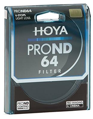 Hoya Grijsfilter PRO ND64 - 6 stops - 55mm Hoya Grijsfilter PRO ND64 - 6 stops - 55mm